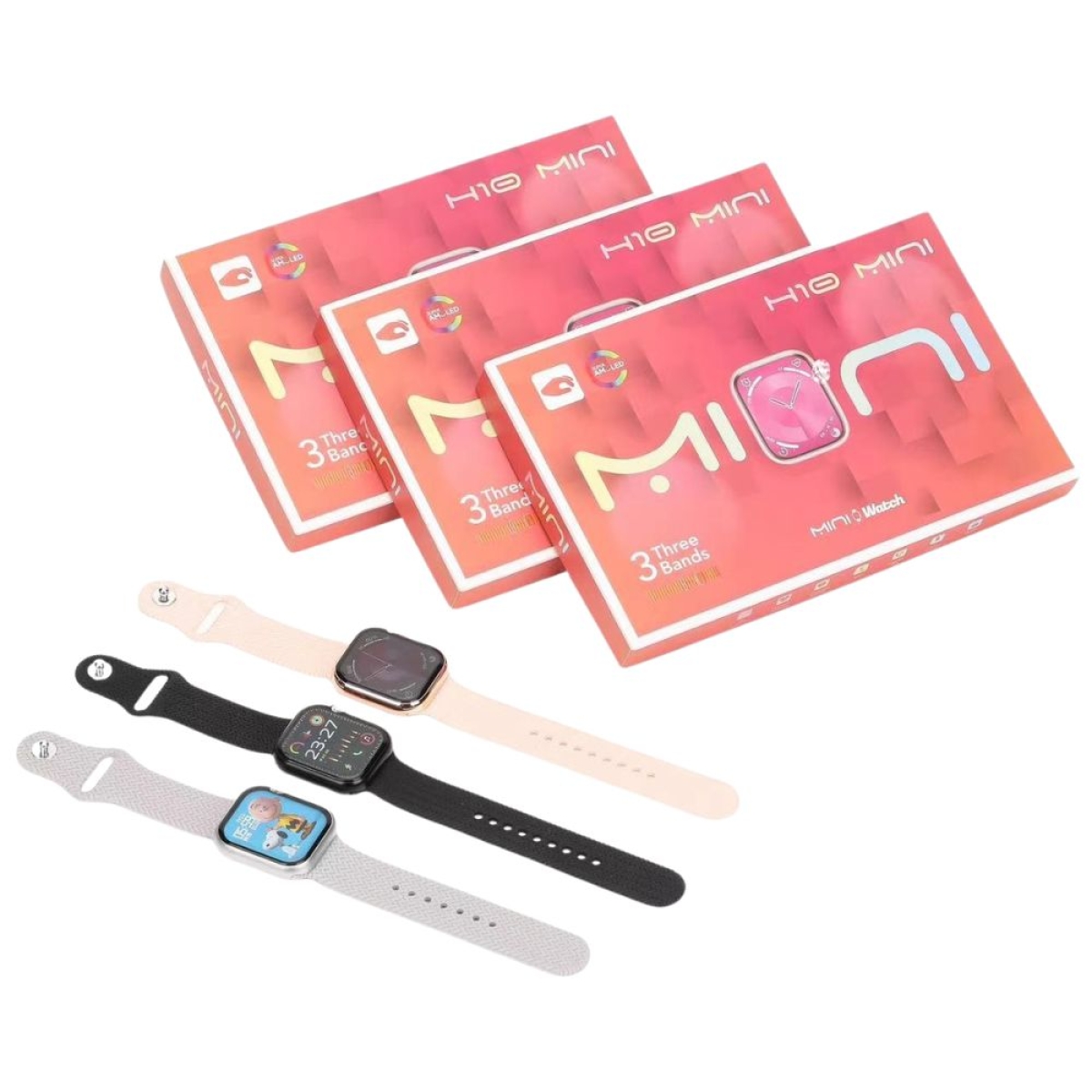 Smartwatch H10 Mini AMOLED με Ασύρματη Φόρτιση