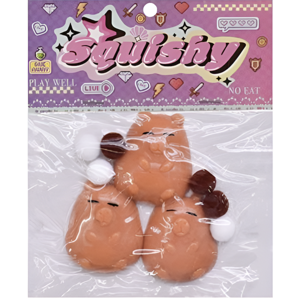 Squishy Παιχνίδι Anti-Stress Capybaras 86545 - Image 2