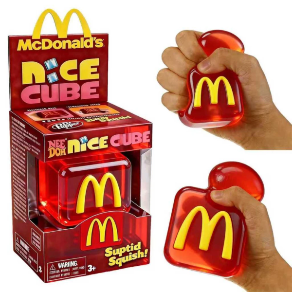 Squishy Παιχνίδι Anti-Stress Κύβος McDonald's FQ6939-2