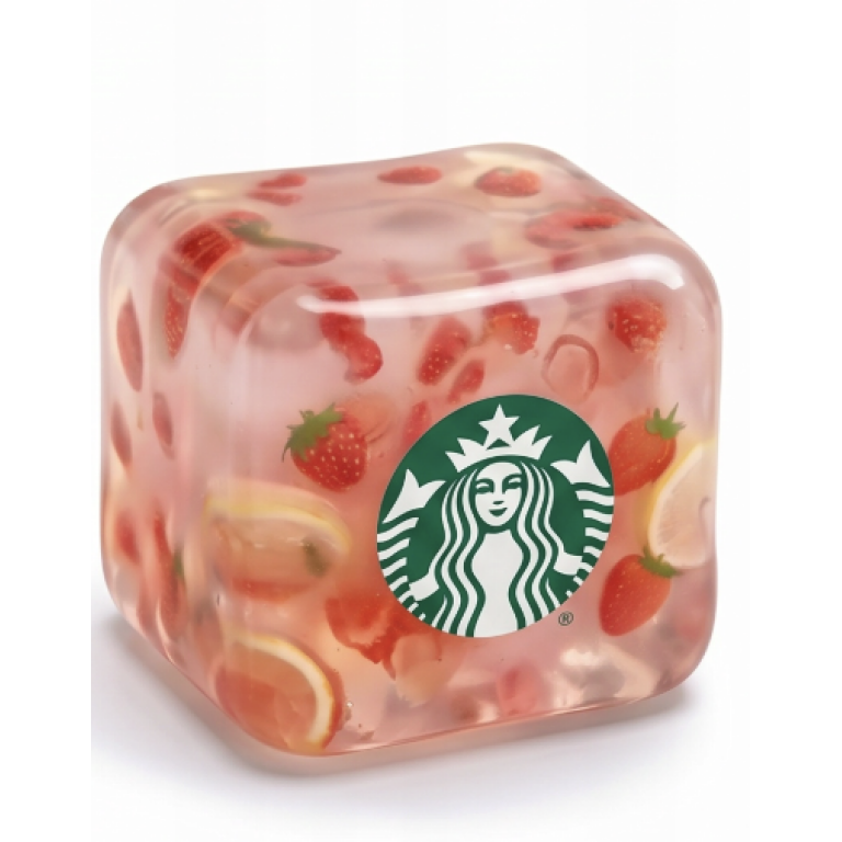 Squishy Παιχνίδι Anti-Stress Κύβος Starbucks Nice Cube 24079HY-5