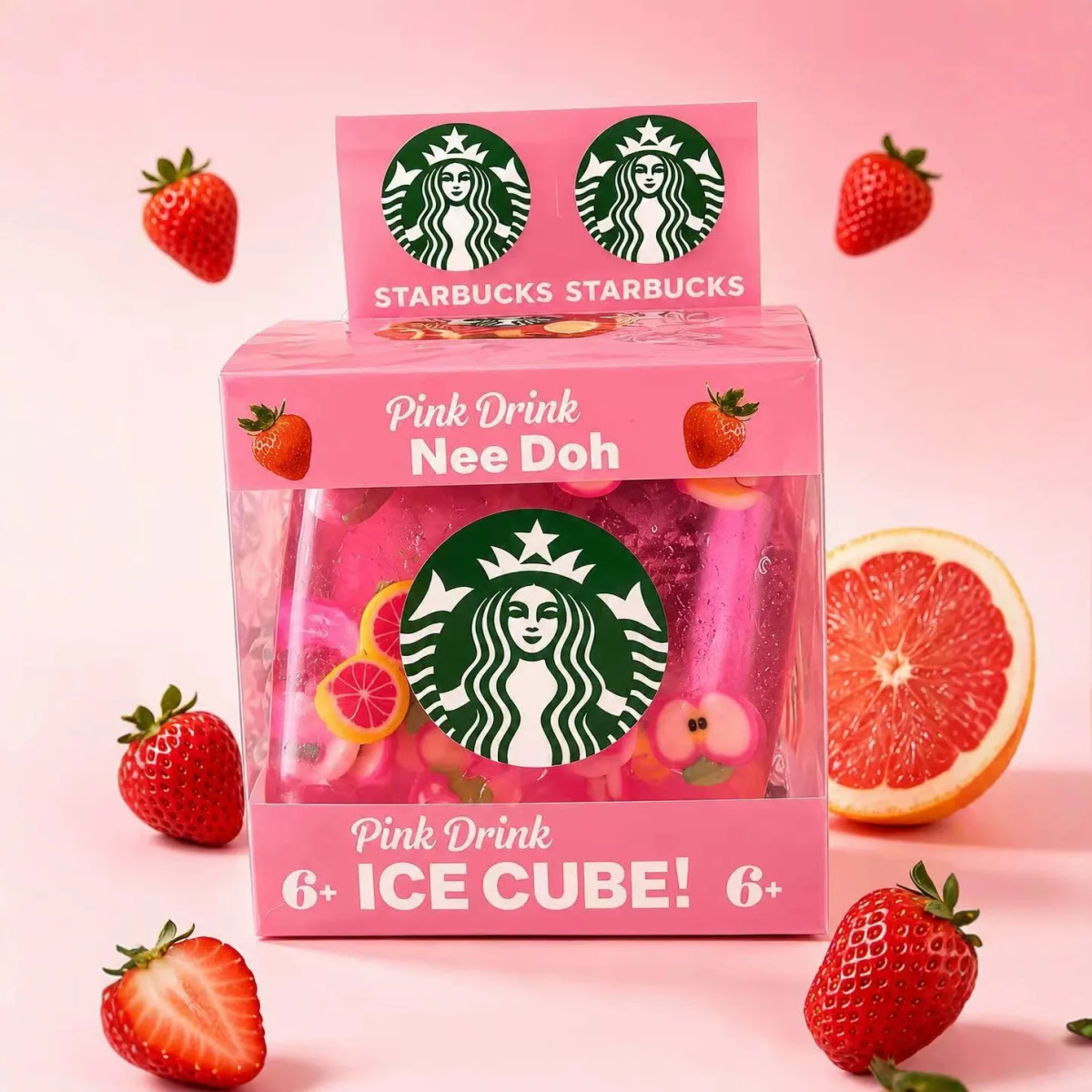 Squishy Παιχνίδι Anti-Stress Κύβος Starbucks Nice Cube 24079HY-5 - Image 4