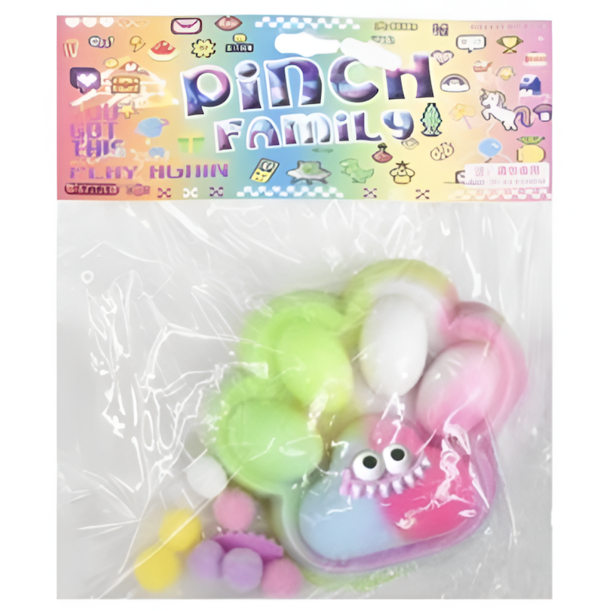 Squishy Παιχνίδι Anti-Stress Πατούσα Τερατάκι 87323