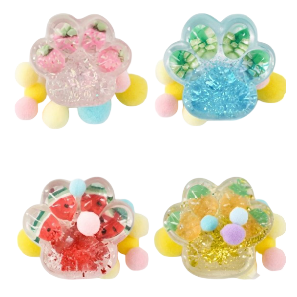 Squishy Παιχνίδι Anti-Stress Πατουσίτσα Φρούτο 87297