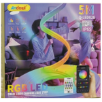 Ταινία RGB LED 5m Smart IP65 Με Έλεγχο App, Τηλεχειριστήριο Και Music Sync Andowl Q-LED028 - Image 2