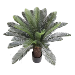 Τεχνητό Διακοσμητικό Φυτό Φοίνικας Cycas 95cm σε Γλάστρα 0391-12