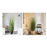Τεχνητό Διακοσμητικό Pampas Grass Με Γλάστρα 120cm 88125