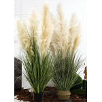Τεχνητό Διακοσμητικό Pampas Grass Με Γλάστρα 150cm 88129 - Image 2