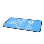 Tempered Glass Full Cover για iPhone 11 Pro Max με Μαύρο Πλαίσιο 9H