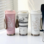 Θερμός Κούπα Ταξιδιού 530ml με Κεραμική Επίστρωση, Καλαμάκι & Εγχυτήρα BC-0387-2 - Image 6
