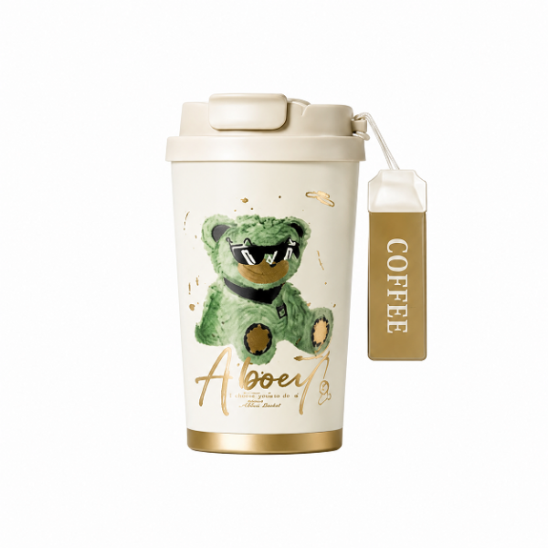 Θερμός Ταξιδίου 520ml με Αποσπώμενο Infuser για Τσάι, Καφέ & Detox Ροφήματα BC-0387-5