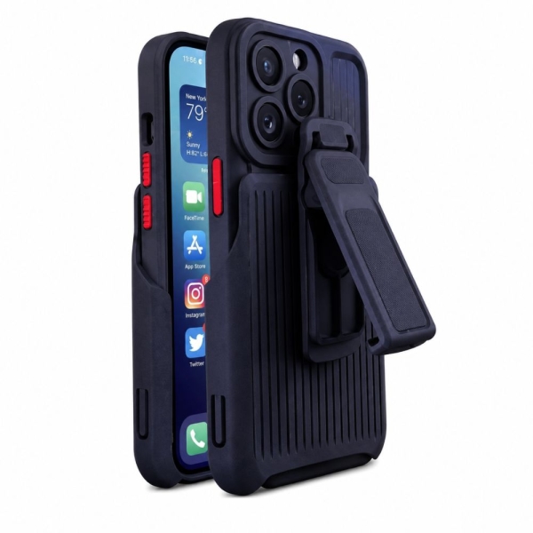 Θήκη Προστασίας Explore Max για iPhone 14 Pro Max με Περιστρεφόμενη Βάση Στήριξης