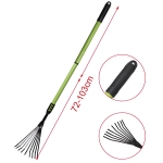 Τηλεσκοπική Τσουγκράνα Φύλλων 75-103cm Kmt Style 501787