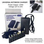 Universal Φορτιστής Laptop 120W Με 9 Βύσματα Aoweixun AWX-1209A - Image 2