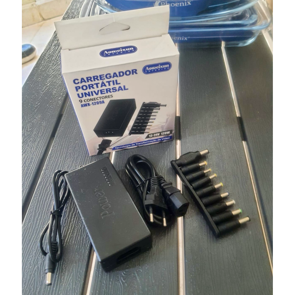 Universal Φορτιστής Laptop 120W Με 9 Βύσματα Aoweixun AWX-1209A - Image 7