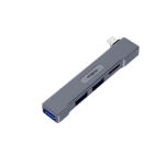 USB-C Hub 4 σε 1 με Αναγνώστη Καρτών Moxom MX-HB12