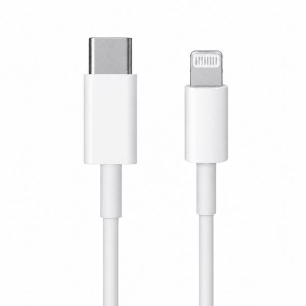 USB-C σε Lightning Καλώδιο Φόρτισης & Μεταφοράς Δεδομένων 3A 1m Λευκό Kakusiga