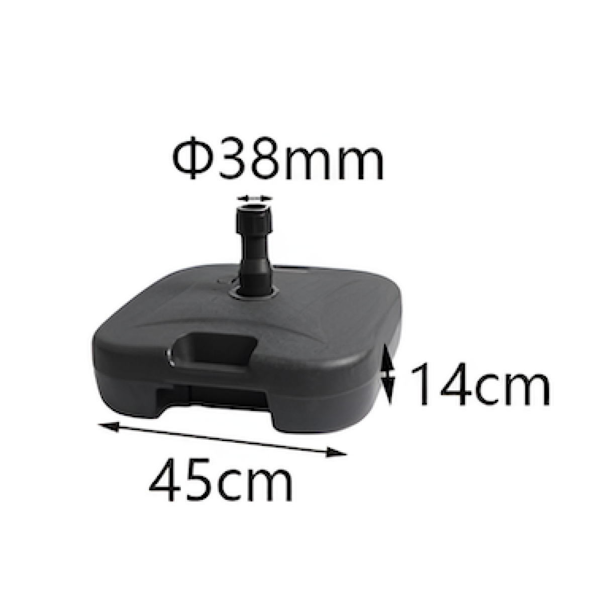 Βάση Ομπρέλας Γεμιζόμενη Με Νερό 22L Kmt Style 602246 - Image 2