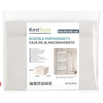 Υφασμάτινο Κουτί Αποθήκευσης Με Καπάκι 60x40x30cm Kmt Style 3213900 - Image 2