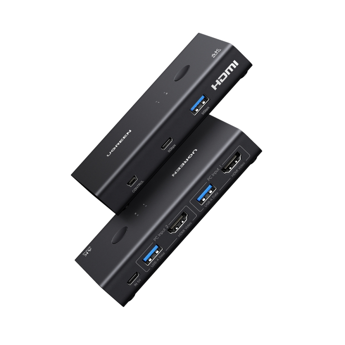 KVM Switch 2 θέσεων USB/HDMI UGREEN AK502 75246 - Image 2