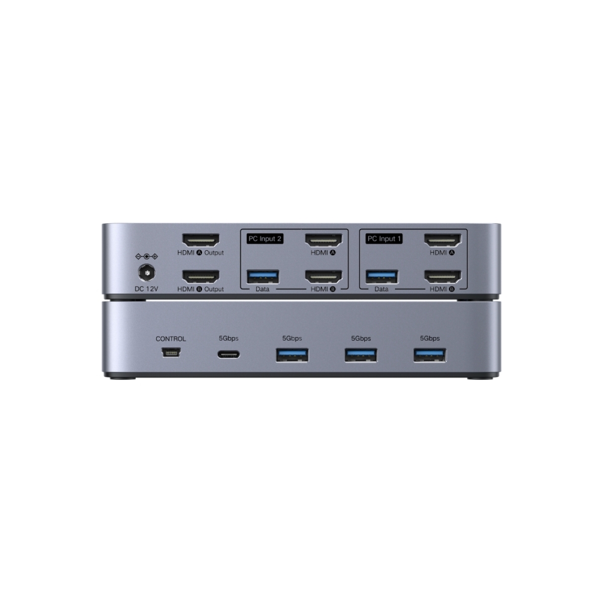 KVM Switch 2 θέσεων USB/HDMI UGREEN AK703 85100 - Image 2
