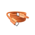 Καλώδιο Φόρτισης UGREEN L502 95493 USB-C σε USB-C PD 100W 1m Πορτοκαλί - Image 2