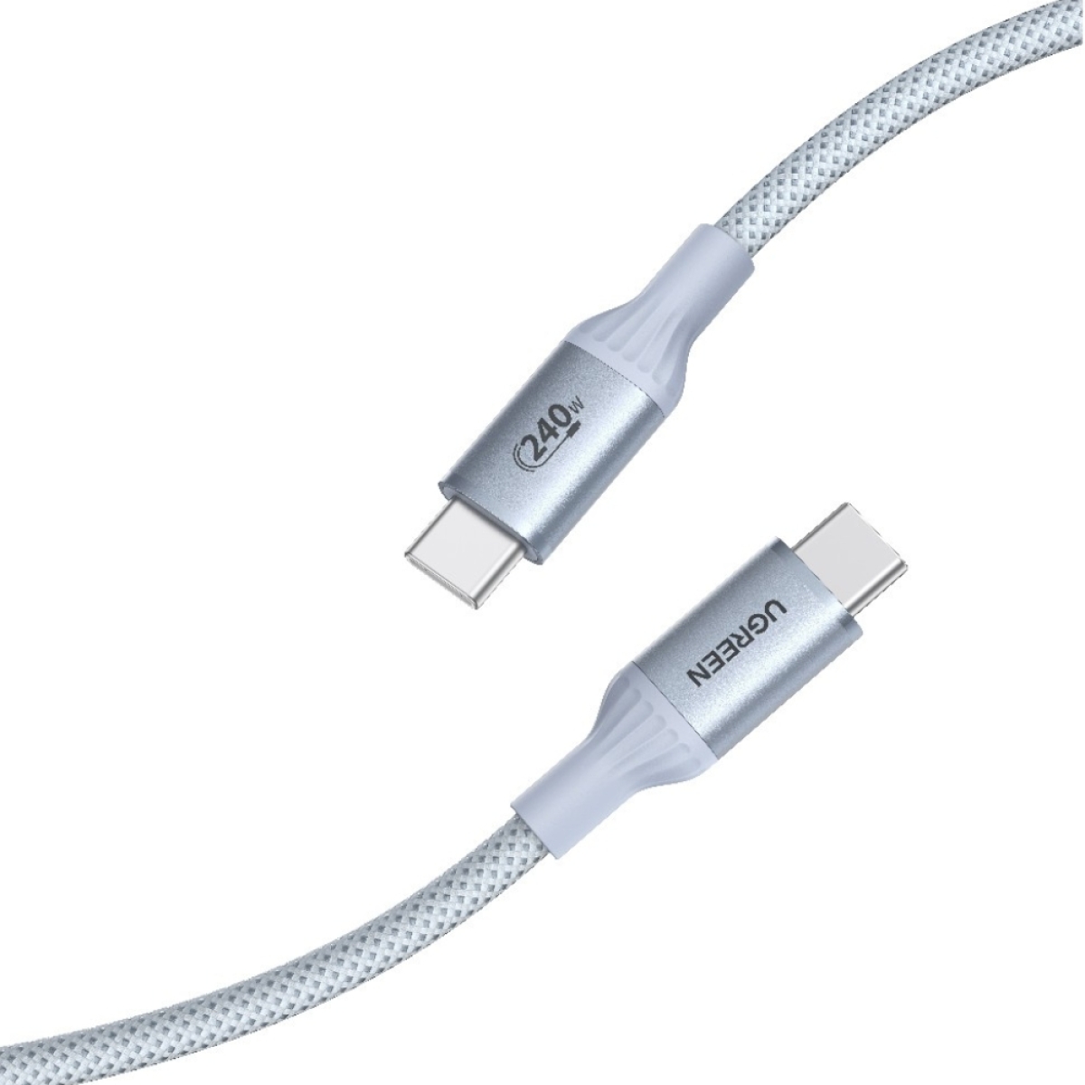 Καλώδιο Φόρτισης UGREEN L534 75732 USB-C σε USB-C PD 240W 2m Μπλέ - Image 3