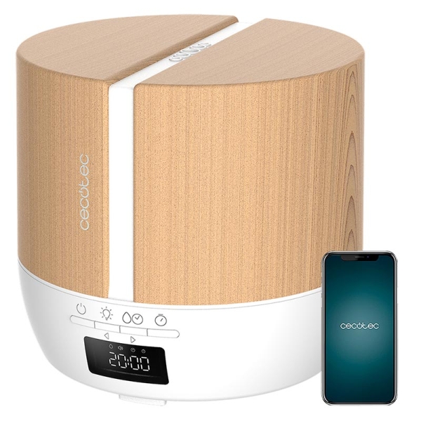 CECOTEC - PUREAROMA 550 CONNECTED WHITE WOODY 05647 - Καφέ