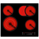 Arielli Κεραμική Εστία Αυτόνομη με Λειτουργία Κλειδώματος 59x52εκ. ACH-664T