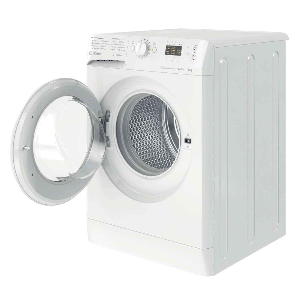 Indesit Πλυντήριο Ρούχων 9kg 1200 Στροφών Water Balance Plus MTWA 91284 W EE - Image 3