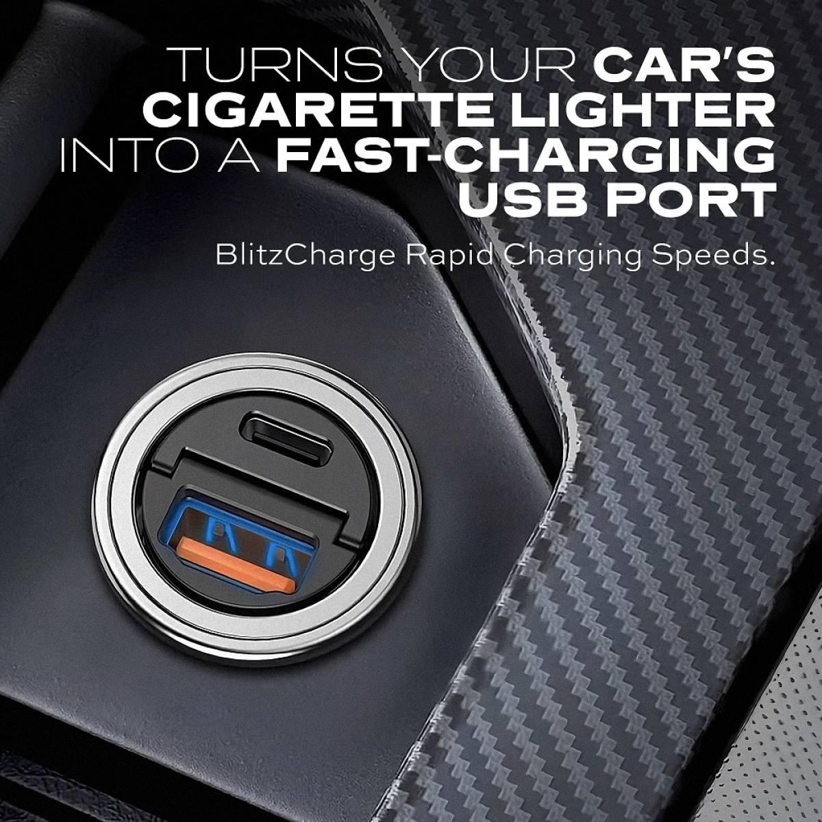 STATIK BlitzCharge™ 45W, Dual Car Charger | Universal & Compact PUP-0250 - Image 3