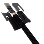 STATIK MagStack Slim Pro Cable; 1M/3.3ft; Black; USB-C to USB-C PUP-0495-3FT-CC-BLK - Image 2