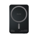 Statik State Portable Charger Power Bank 5000mAh Συμβατό με MagSafe 15W Black PUP-0431-BLK