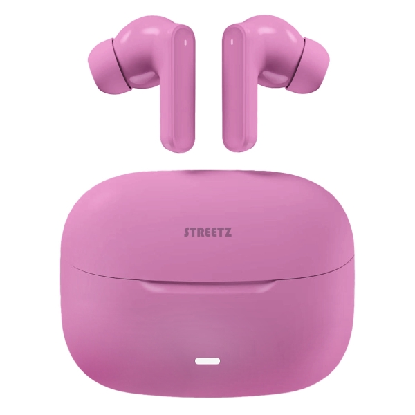 STREETZ True Wireless Ακουστικά Ροζ T120-PNK