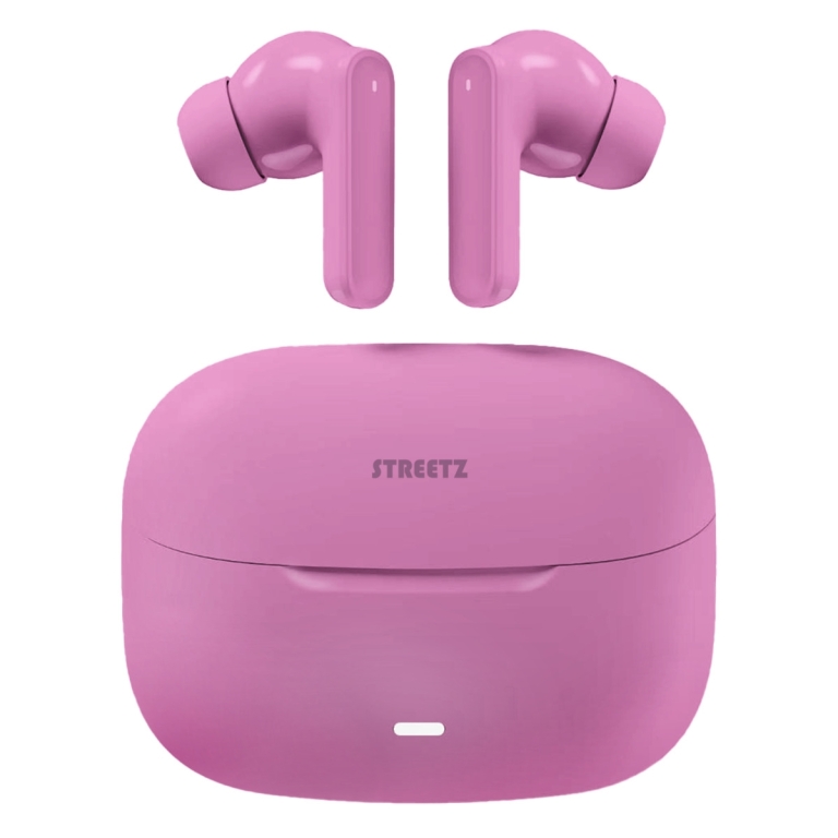 STREETZ True Wireless Ακουστικά Ροζ T120-PNK