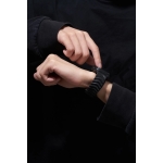 MATERIK Sport Band για Apple Watch 49mm - 42/44mm - 45/46mm Volcanic Black MP-AWB-FKM1-BK - Image 2