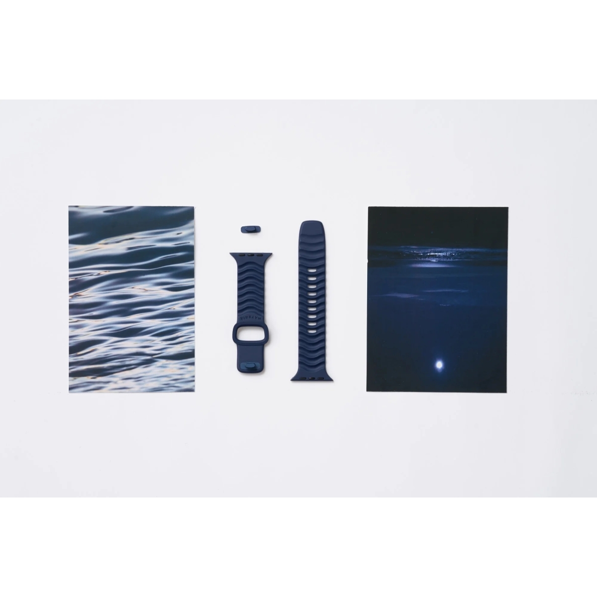 MATERIK Sport Band για Apple Watch 49mm - 42/44mm - 45/46mm Midnight Tide MP-AWB-FKM1-BL - Image 4