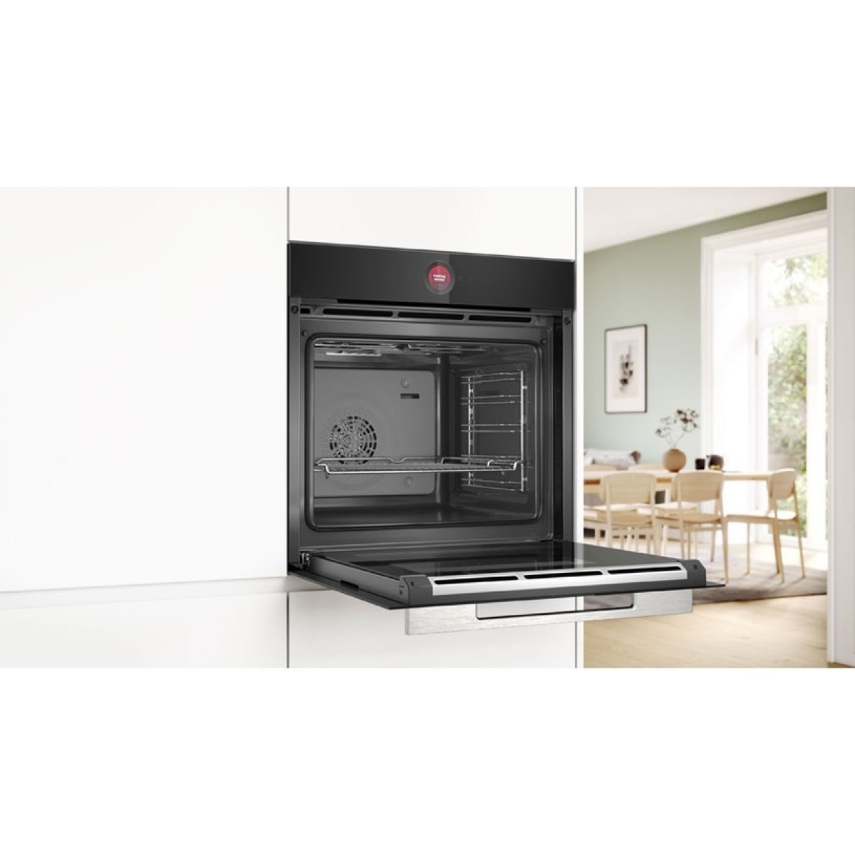 Bosch Φούρνος άνω Πάγκου 71lt Π59.4εκ. Μαύρος HBG7341B1 - Image 4