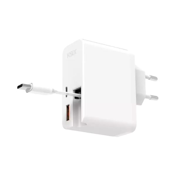 KSIX Φορτιστής 1xUSB-A
