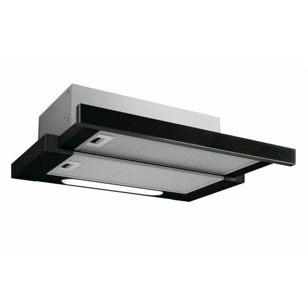 Elica Elite 14 LUX BL/A/60 Συρόμενος Απορροφητήρας 60cm Μαύρος