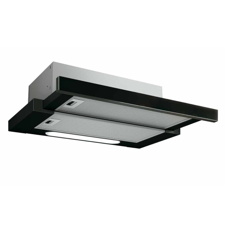 Elica Elite 14 LUX BL/A/60 Συρόμενος Απορροφητήρας 60cm Μαύρος