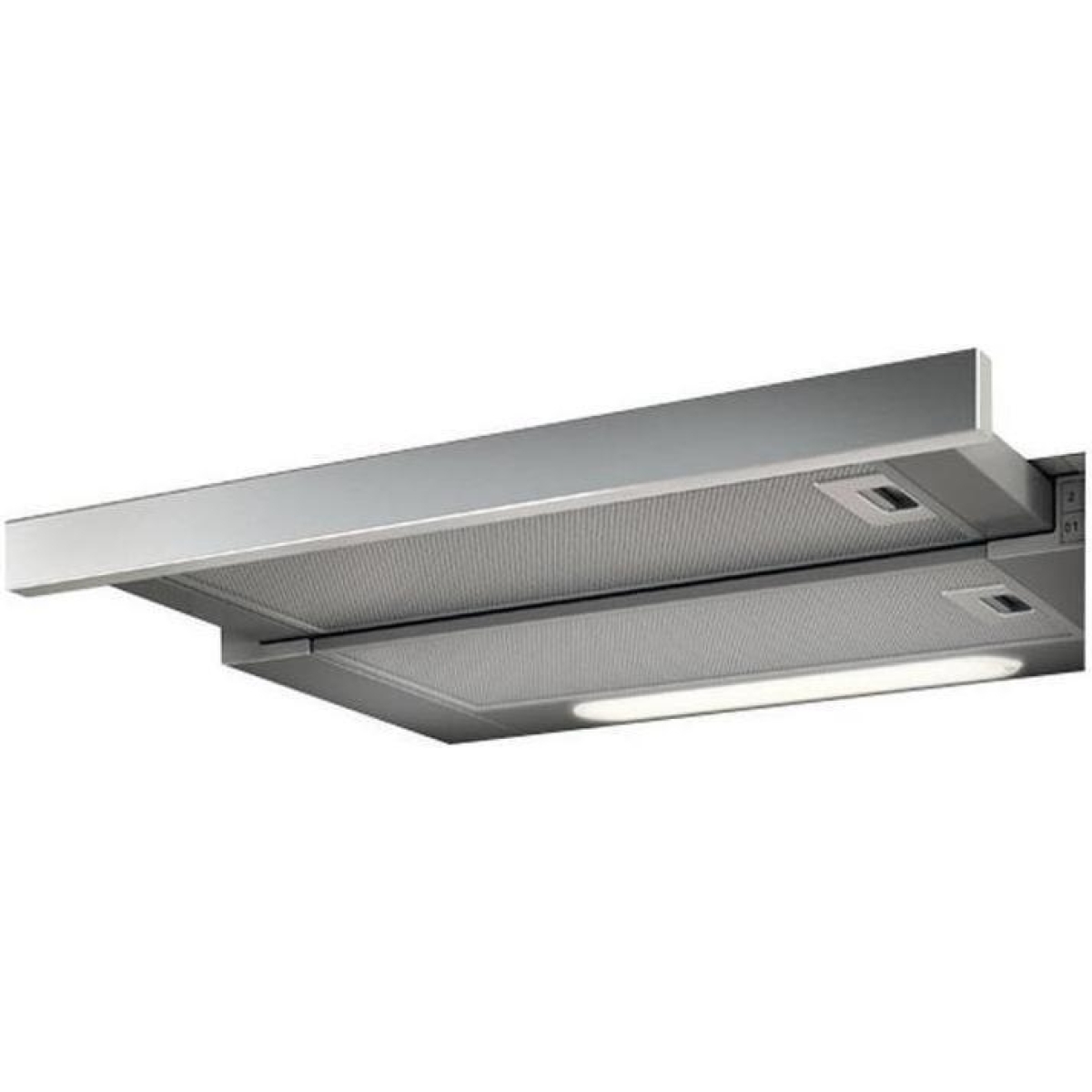 Elica Elite 14 LUX GRIX/A/60 Συρόμενος Απορροφητήρας 60cm Γκρι - Image 3