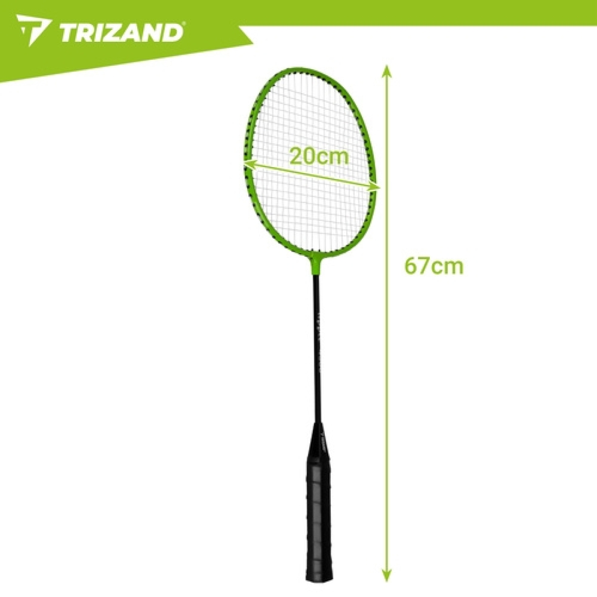 Trizand Σετ Badminton 4 Ρακέτες, 3 Φτερά Σε Θήκη 00027681 - Image 2