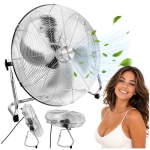 Ruhhy Επιδαπέδιος Μεταλλικός Ανεμιστήρας 130W με Διάμετρο 50cm με 3 Ταχύτητες 00027835 - Image 4