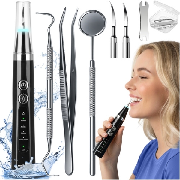 Soulima Ultrasonic Καθαριστής Δοντιών για Αφαίρεση Πέτρας και Πλάκας 00025746