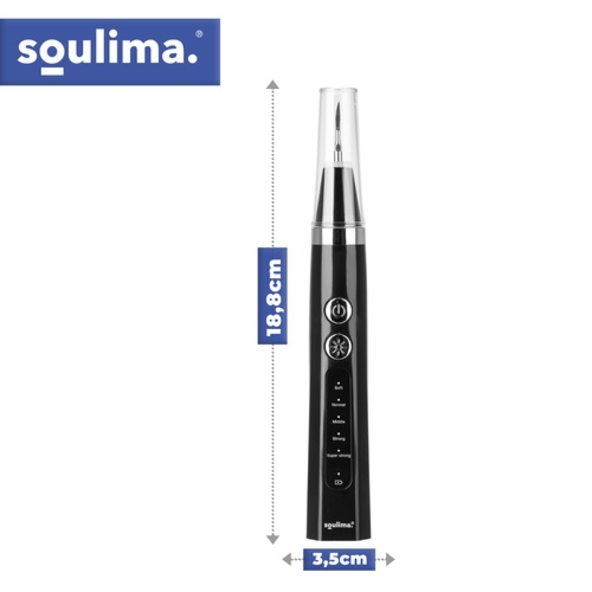 Soulima Ultrasonic Καθαριστής Δοντιών για Αφαίρεση Πέτρας και Πλάκας 00025746 - Image 2