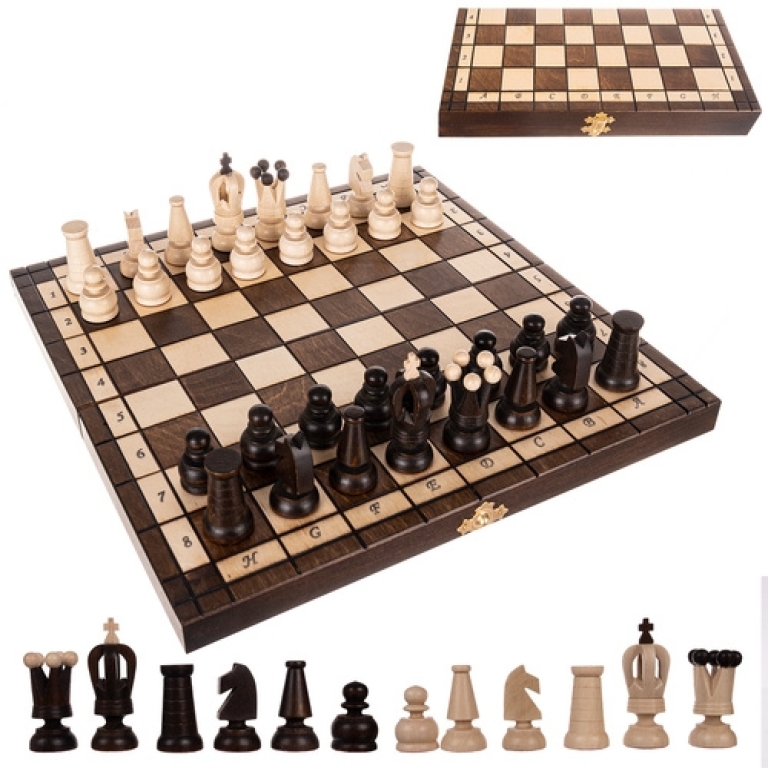 Ruhhy Σκάκι από Ξύλο - Royal Chess 31x31cm 00026038