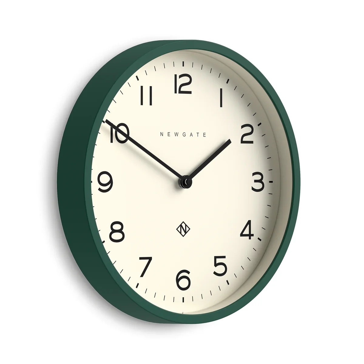 Newgate Αναλογικό Ρολόι Τοίχου Echo Number Four Quartz 30cm Ακρυλικό Eden Green - Πράσινο NUMFOU149EDG - Image 2