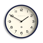 Newgate Αναλογικό Ρολόι Τοίχου Echo Number Four Quartz 30cm Ακρυλικό Midnight Blue - Μπλε NUMFOU149NB