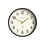 Newgate Αναλογικό Ρολόι Τοίχου Master Edwards Quartz 30cm Μεταλλικό Μαύρο LUGG371K