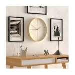 Newgate Αναλογικό Ρολόι Τοίχου Mr Clarke Hockey Quartz 40,5cm Pale Plywood - Μπεζ MRC378PLY40 - Image 4